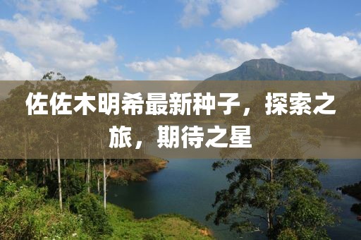 佐佐木明希最新种子，探索之旅，期待之星