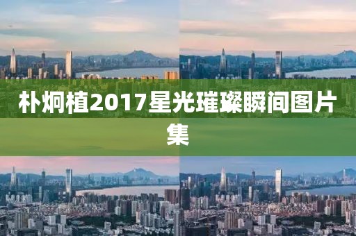 朴炯植2017星光璀璨瞬间图片集