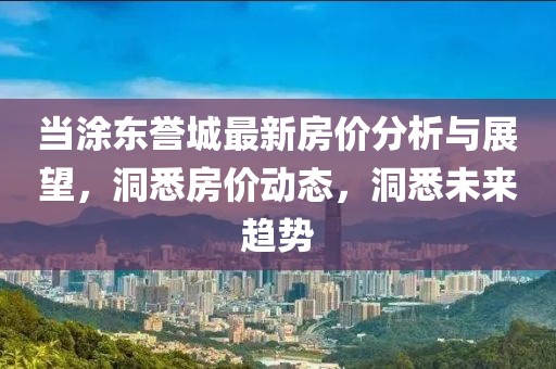 当涂东誉城最新房价分析与展望，洞悉房价动态，洞悉未来趋势