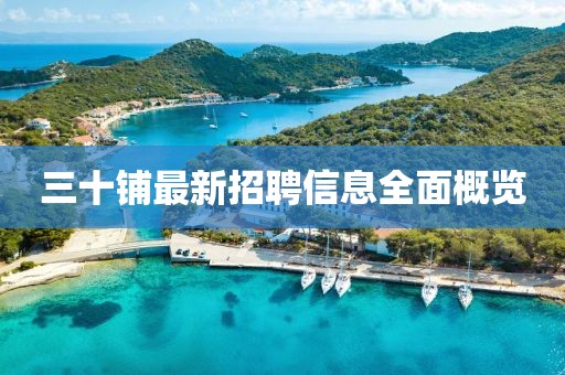 三十铺最新招聘信息全面概览