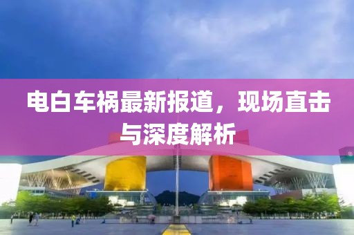 电白车祸最新报道，现场直击与深度解析