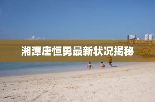 湘潭唐恒勇最新状况揭秘