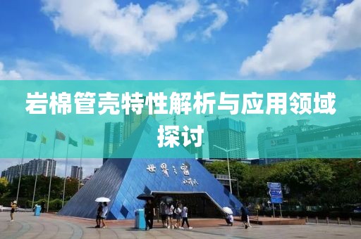岩棉管壳特性解析与应用领域探讨