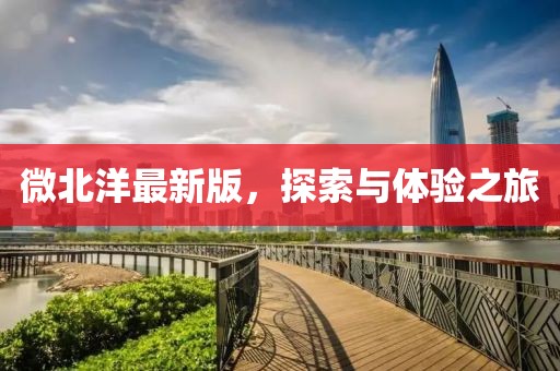 微北洋最新版，探索与体验之旅