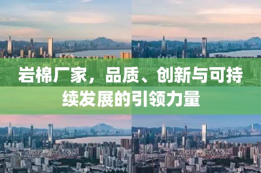 岩棉厂家，品质、创新与可持续发展的引领力量