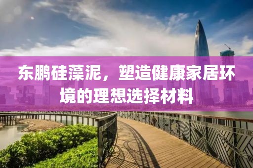 东鹏硅藻泥，塑造健康家居环境的理想选择材料