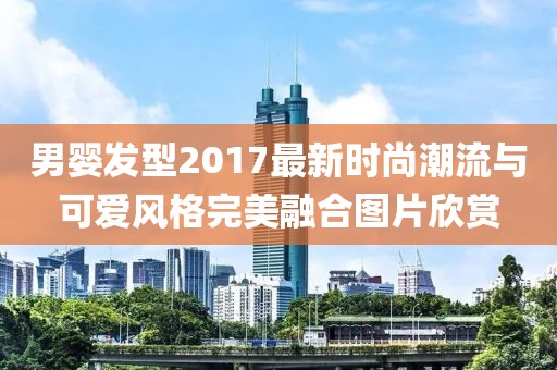男婴发型2017最新时尚潮流与可爱风格完美融合图片欣赏