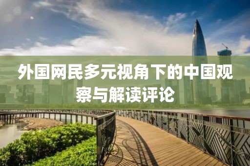 外国网民多元视角下的中国观察与解读评论