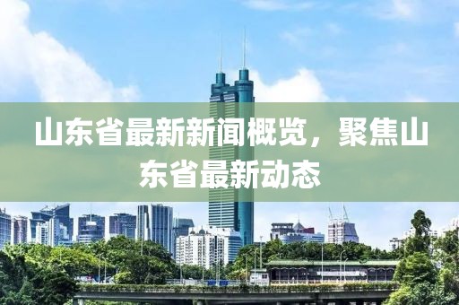 山东省最新新闻概览，聚焦山东省最新动态