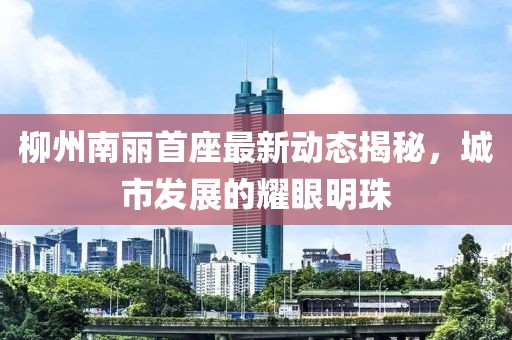 柳州南丽首座最新动态揭秘，城市发展的耀眼明珠