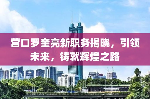 营口罗奎亮新职务揭晓，引领未来，铸就辉煌之路