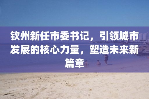 钦州新任市委书记，引领城市发展的核心力量，塑造未来新篇章