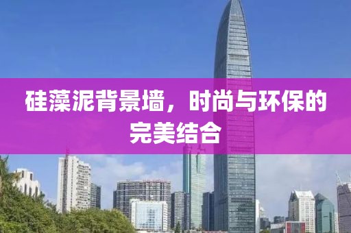 硅藻泥背景墙，时尚与环保的完美结合