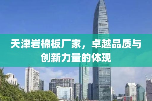 天津岩棉板厂家，卓越品质与创新力量的体现