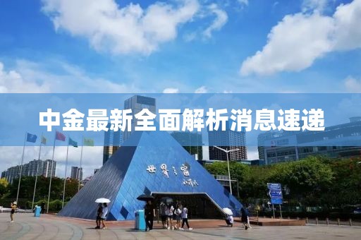 中金最新全面解析消息速递