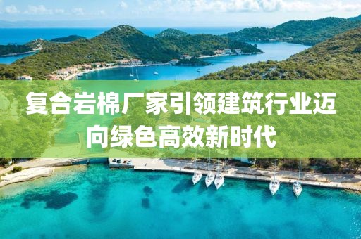 复合岩棉厂家引领建筑行业迈向绿色高效新时代