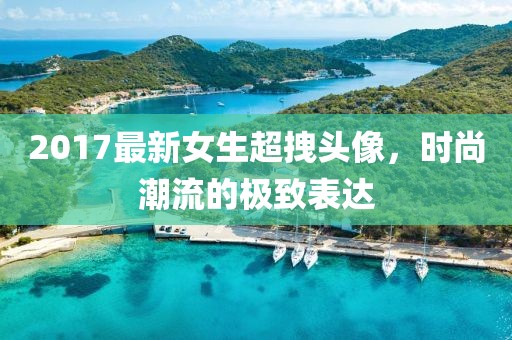 2017最新女生超拽头像，时尚潮流的极致表达