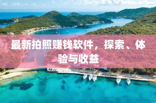 最新拍照赚钱软件，探索、体验与收益