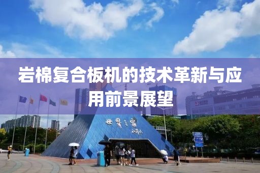 岩棉复合板机的技术革新与应用前景展望