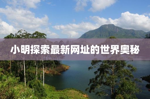 小明探索最新网址的世界奥秘