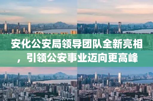 安化公安局领导团队全新亮相，引领公安事业迈向更高峰