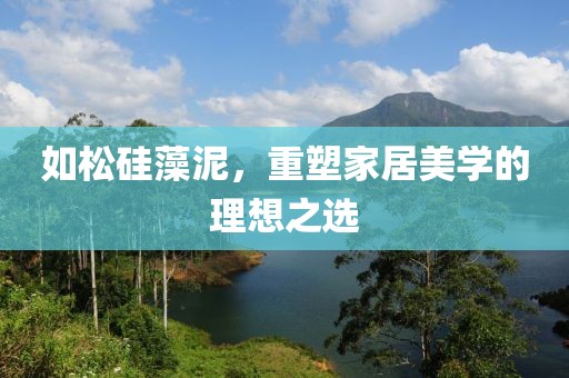 如松硅藻泥，重塑家居美学的理想之选