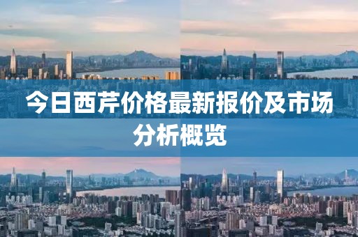今日西芹价格最新报价及市场分析概览