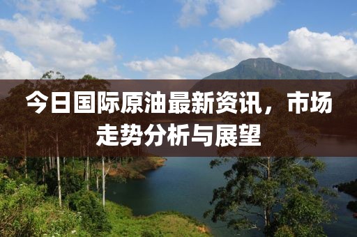 今日国际原油最新资讯，市场走势分析与展望