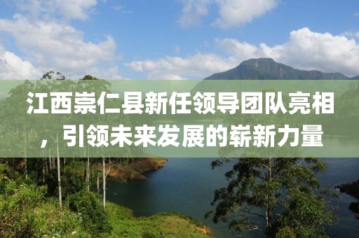 江西崇仁县新任领导团队亮相，引领未来发展的崭新力量