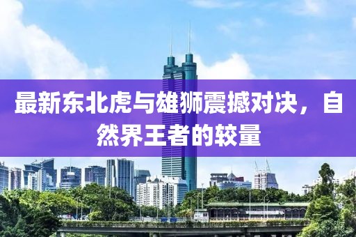 最新东北虎与雄狮震撼对决，自然界王者的较量