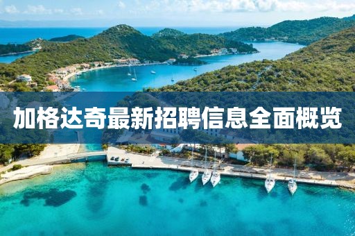 加格达奇最新招聘信息全面概览