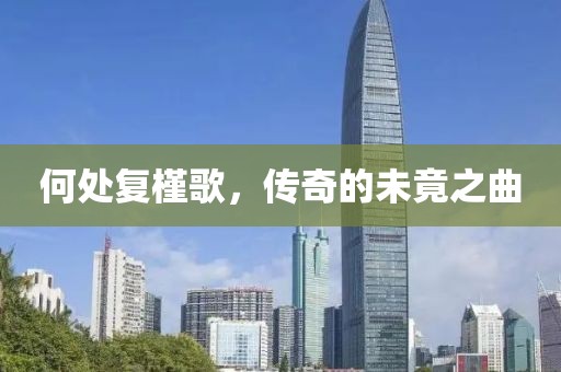 何处复槿歌，传奇的未竟之曲
