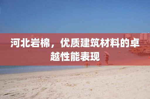河北岩棉，优质建筑材料的卓越性能表现