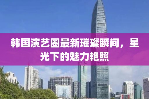 韩国演艺圈最新璀璨瞬间，星光下的魅力艳照