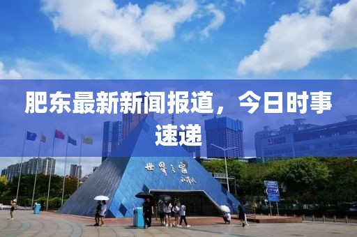 肥东最新新闻报道，今日时事速递