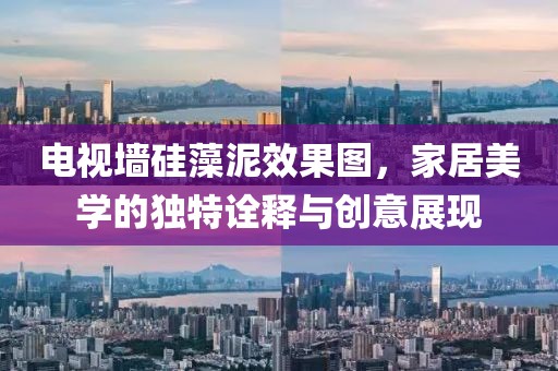 电视墙硅藻泥效果图，家居美学的独特诠释与创意展现