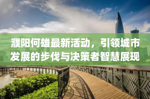 濮阳何雄最新活动，引领城市发展的步伐与决策者智慧展现