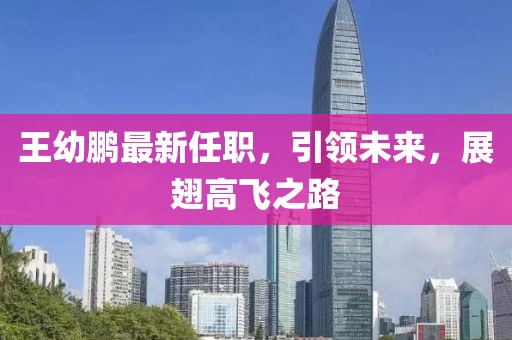 王幼鹏最新任职，引领未来，展翅高飞之路