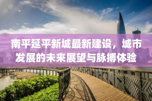 南平延平新城最新建设，城市发展的未来展望与脉搏体验
