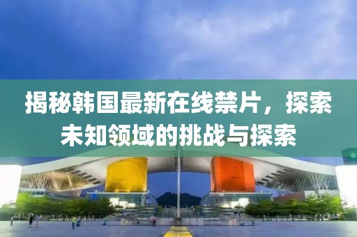 揭秘韩国最新在线禁片，探索未知领域的挑战与探索