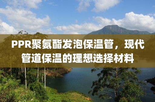 PPR聚氨酯发泡保温管，现代管道保温的理想选择材料