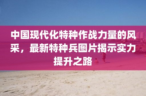 中国现代化特种作战力量的风采，最新特种兵图片揭示实力提升之路