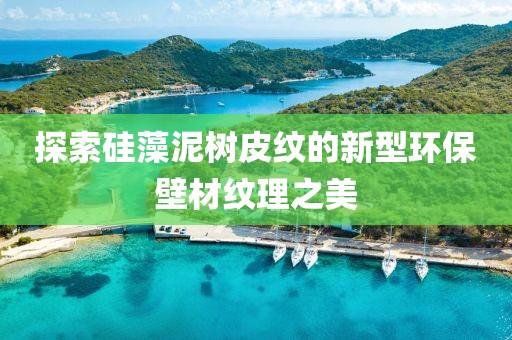 探索硅藻泥树皮纹的新型环保壁材纹理之美