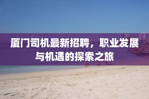 厦门司机最新招聘，职业发展与机遇的探索之旅