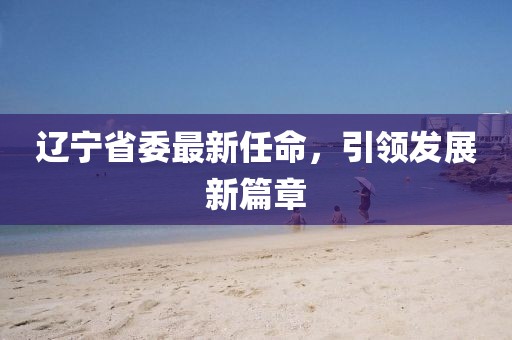 辽宁省委最新任命，引领发展新篇章