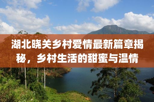 湖北晓关乡村爱情最新篇章揭秘，乡村生活的甜蜜与温情