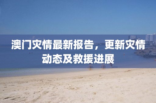 澳门灾情最新报告，更新灾情动态及救援进展