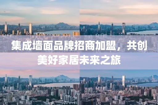 集成墙面品牌招商加盟，共创美好家居未来之旅