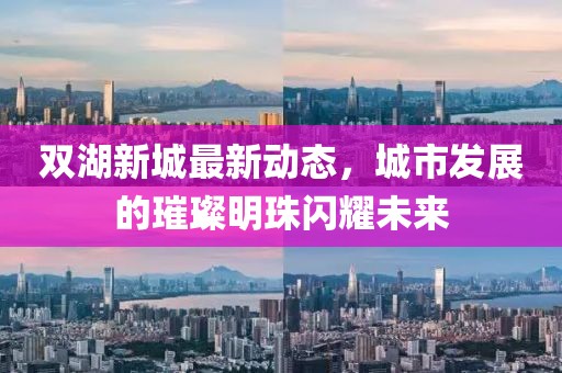 双湖新城最新动态，城市发展的璀璨明珠闪耀未来
