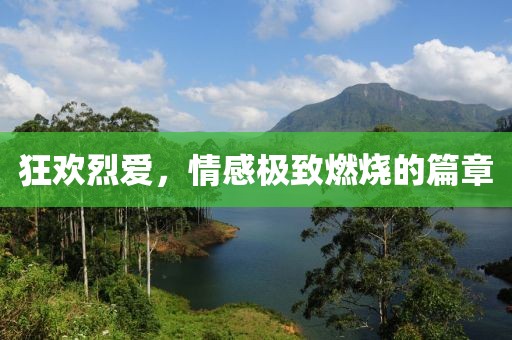 狂欢烈爱，情感极致燃烧的篇章